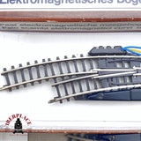 ♻️ 2da mano - Märklin 8567 Desvío eléctrico curvo izquierda derecha  Z escala 1:220