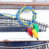 ♻️ 2da mano - Märklin 8567 Desvío eléctrico curvo izquierda derecha  Z escala 1:220