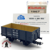 ♻️ DC Electrotren 1967 vagón abierto hermanos ramón Múgica RENFE H0 escala 1:87 A28