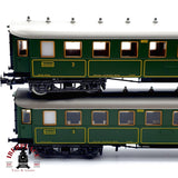 ♻️ 4x Märklin  4135 vagones pasajeros K.Bay.Sts.B Clase 3 H0 escala 1:87 A28