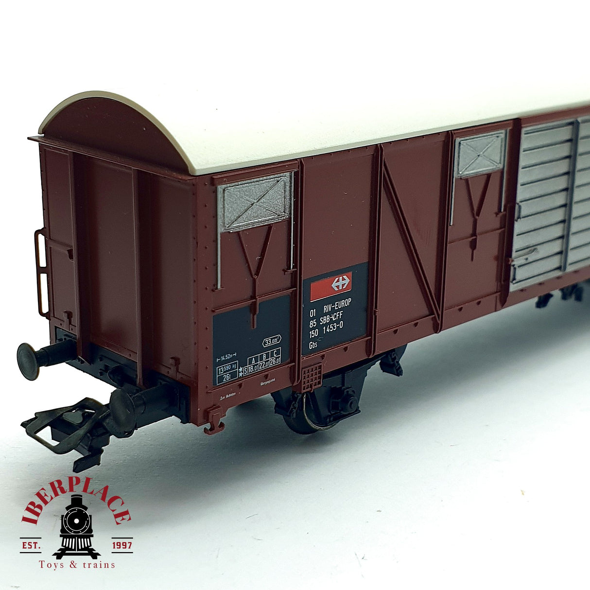 ♻️ AC Märklin 4727 vagón mercancias EUROP SBB CFF H0 escala 1:87 A28