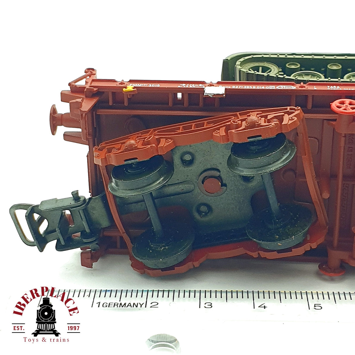 ♻️ DC Electrotren vagón plataforma con tanque militar  RENFE H0 escala 1:87 A28