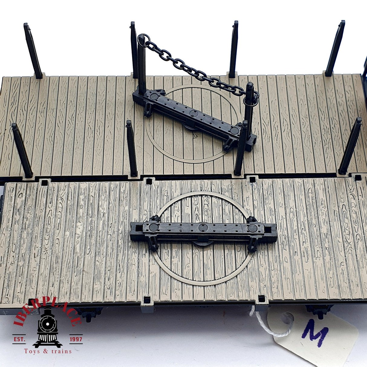 ♻️ AC 2x Märklin 4684 4697 vagones de  plataforma giratoria H0 escala 1:87 A28