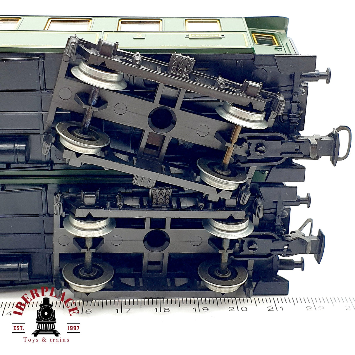 ♻️ 4x Märklin  4135 vagones pasajeros K.Bay.Sts.B Clase 3 H0 escala 1:87 A28