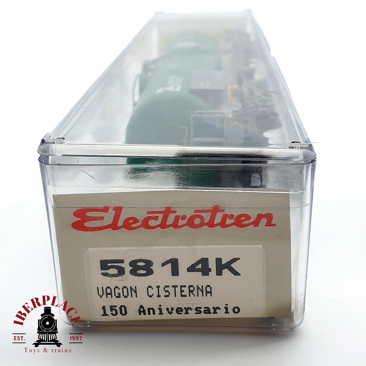 ♻️ Electrotren 5814K vagón cisterna 150 aniversario Cargas RENFE H0 escala 1:87 A28