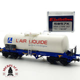 ♻️ DC Electrotren 5857K vagón cisterna L'Air Liquide SNCF H0 escala 1:87 A28