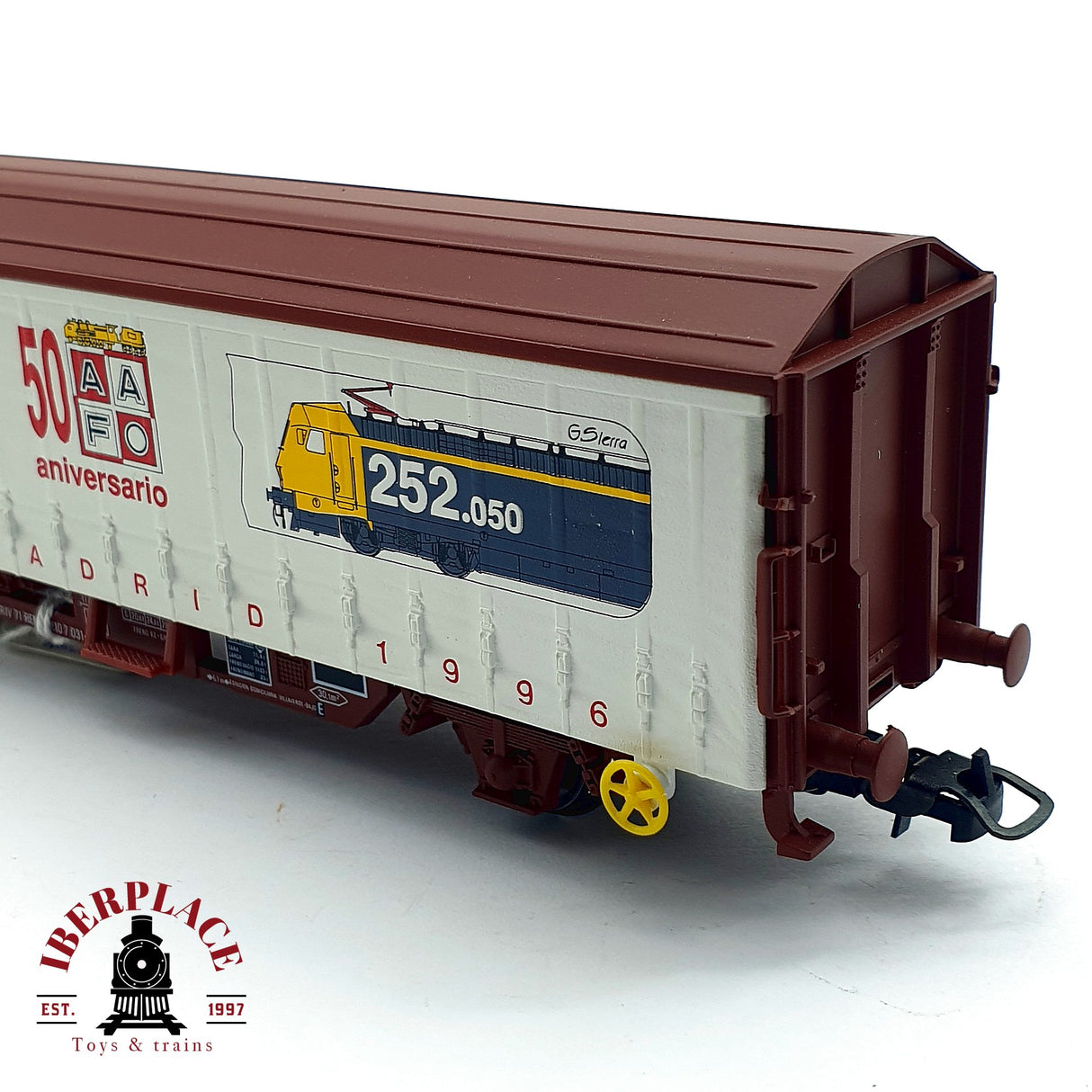 ♻️ DC Electrotren 1946-1996 vagón 50 Aniversario AAF Madrid RENFE  H0 escala 1:87 A28