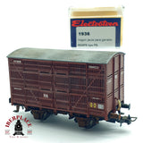 ♻️ DC Electrotren 1936 vagón jaula para ganado RENFE  H0 escala 1:87 A28