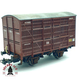 ♻️ DC Electrotren 1936 vagón jaula para ganado RENFE  H0 escala 1:87 A28