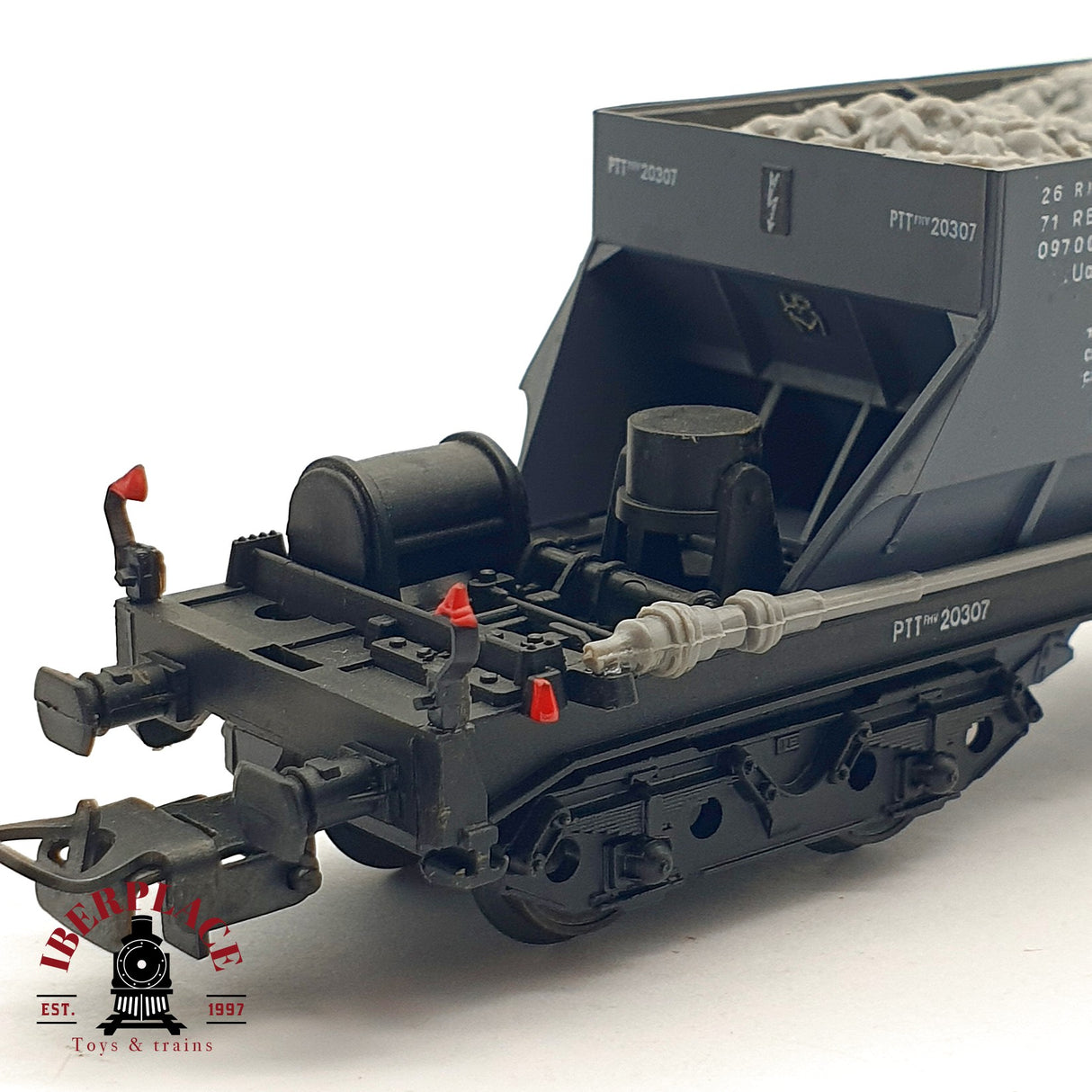 ♻️ DC Electrotren vagón tolva Transfesa RENFE 0970078-6  H0 escala 1:87 A28