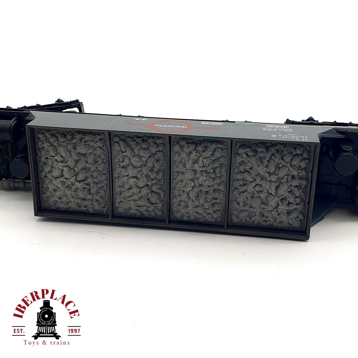 ♻️ DC Electrotren vagón tolva Transfesa RENFE 0970078-6  H0 escala 1:87 A28