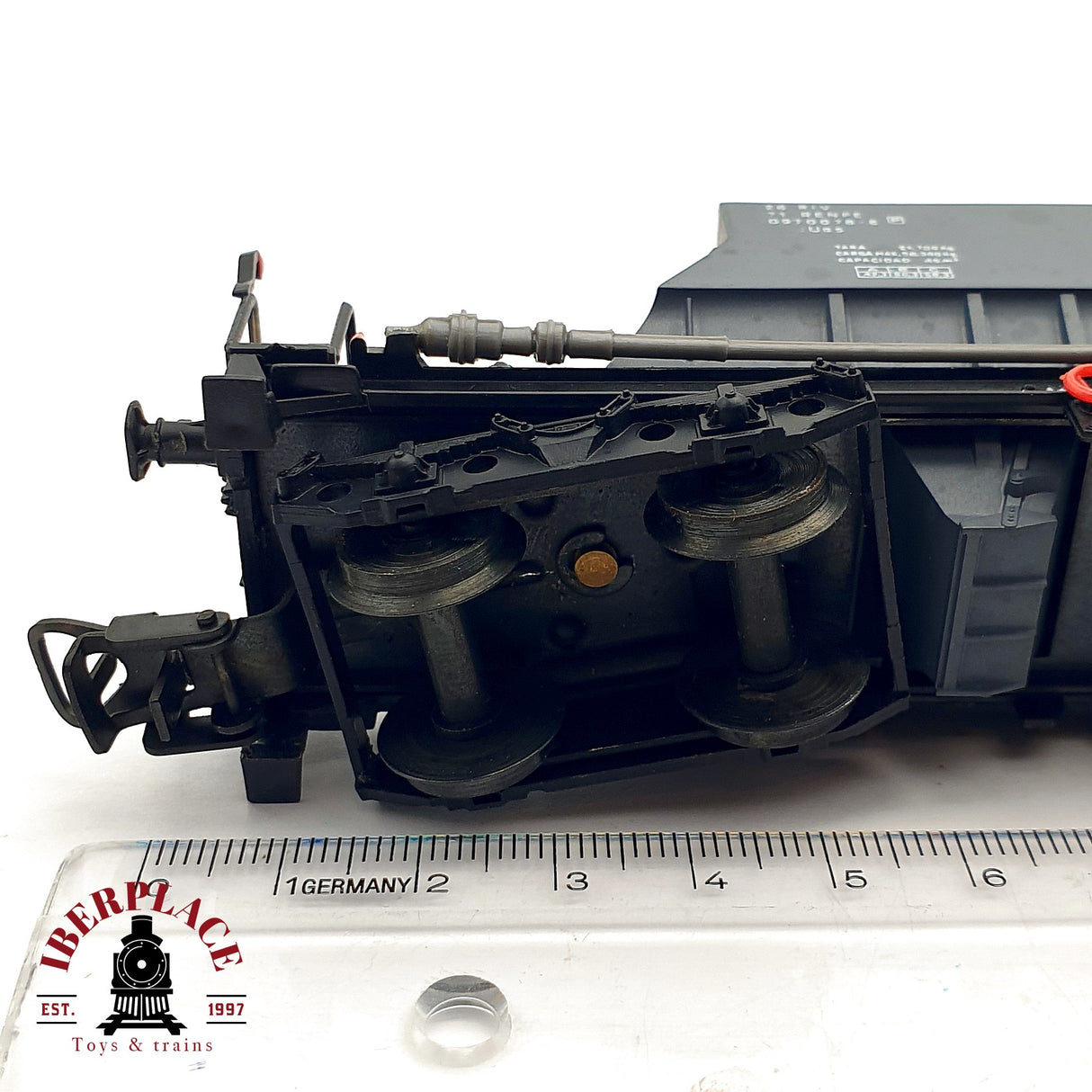 ♻️ DC Electrotren vagón tolva Transfesa RENFE 0970078-6  H0 escala 1:87 A28