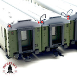 ♻️ 4x DC Electrotren vagones pasajeros y cafetería Clases 1-2 RENFE H0 escala 1:87 A28