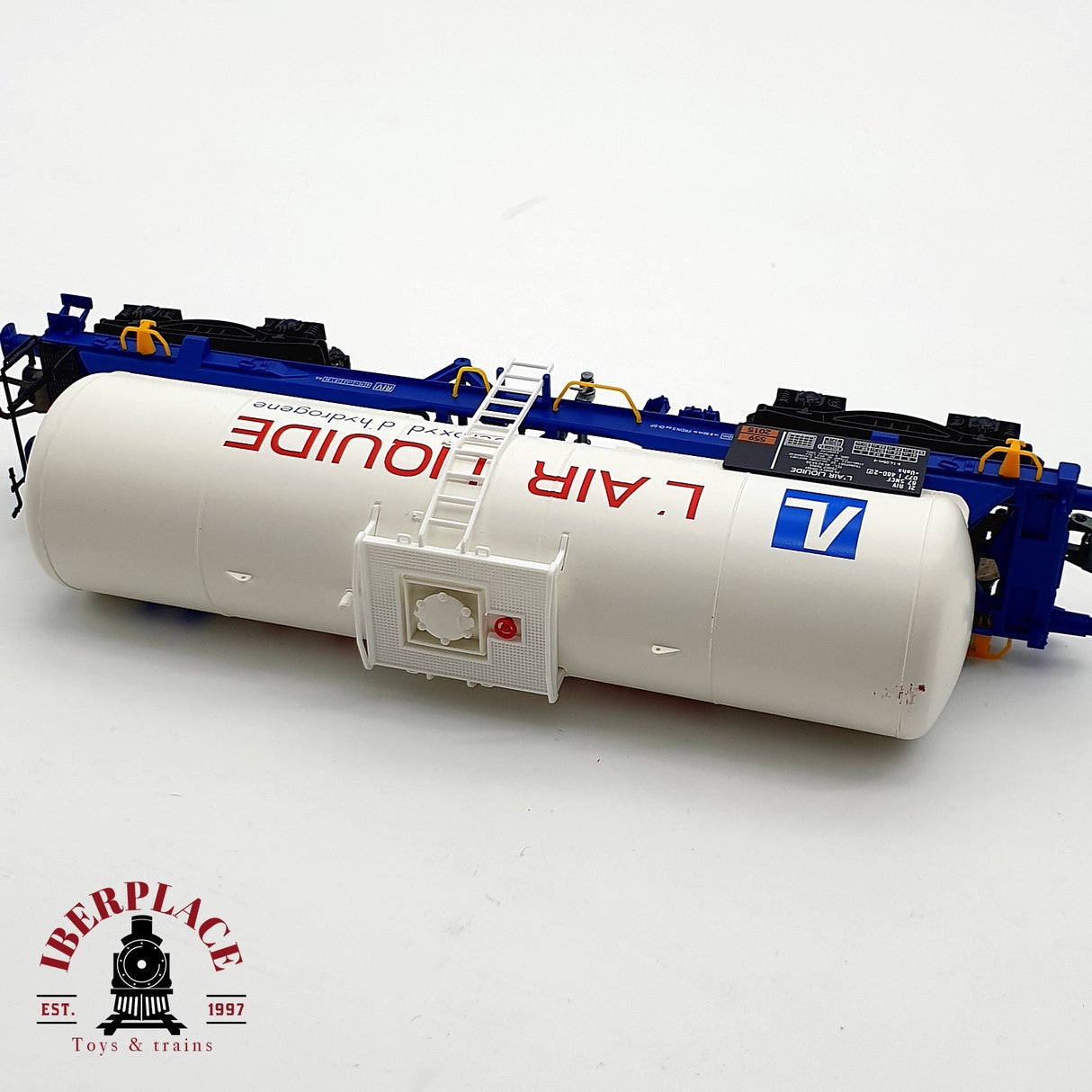♻️ DC Electrotren 5857K vagón cisterna L'Air Liquide SNCF H0 escala 1:87 A28