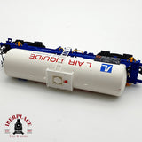 ♻️ DC Electrotren 5857K vagón cisterna L'Air Liquide SNCF H0 escala 1:87 A28