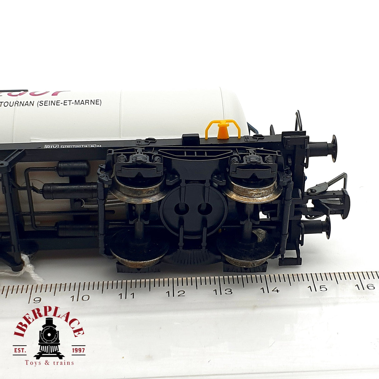 ♻️ DC Electrotren 5858K vagón cisterna Muscador SNCF H0 escala 1:87 A28