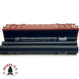 ♻️ DC Electrotren 5364K vagón cerrado FC Madrid 150 aniversario AAFCM RENFE H0 escala 1:87 A28