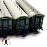 ♻️ 4x Märklin  4135 vagones pasajeros K.Bay.Sts.B Clase 3 H0 escala 1:87 A28