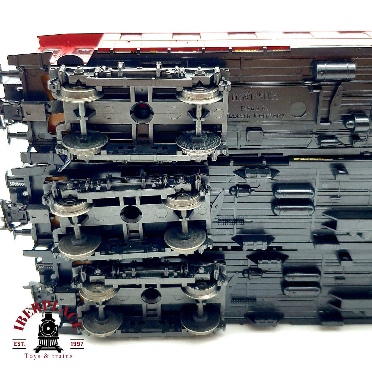 ♻️ 3x DC Märklin vagones pasajeros y restaurante DSG DB clases 1-2 H0 escala 1:87 A28