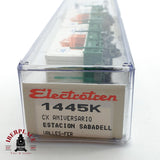 ♻️ DC Electrotren 1445K vagón contenedores estación sabadell RENFE H0 escala 1:87 A28