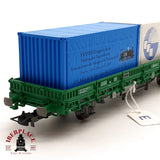 ♻️ DC Electrotren 1527K vagón contenedores congreso Feaaf Huelva 2000 RENFE H0 escala 1:87 A28