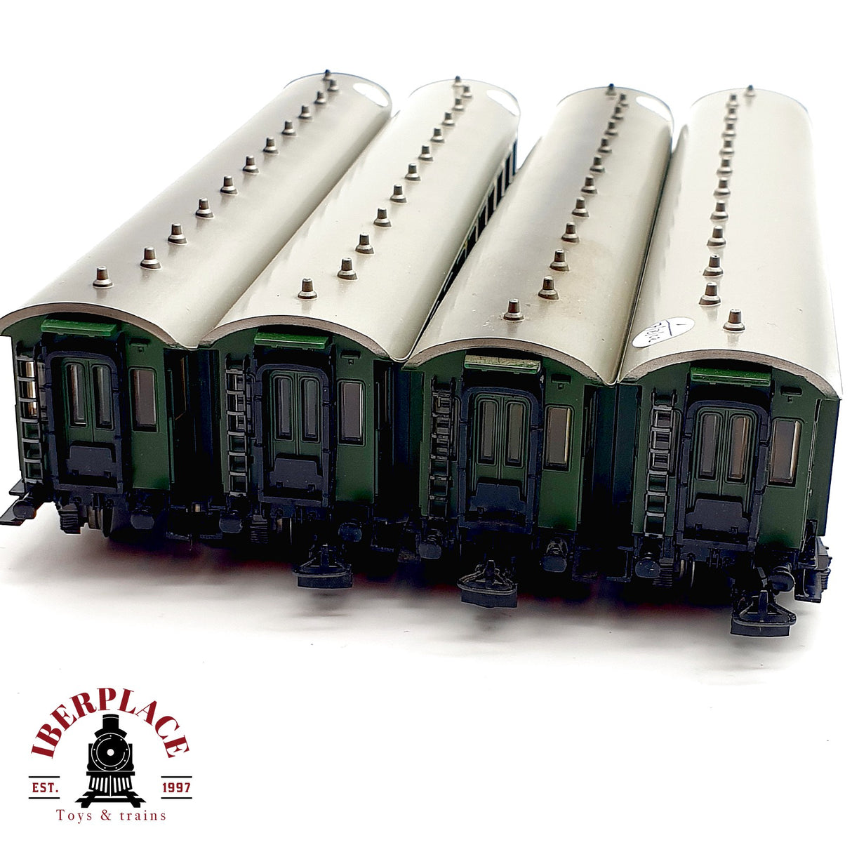 ♻️ 4x Märklin  4135 vagones pasajeros K.Bay.Sts.B Clase 3 H0 escala 1:87 A28