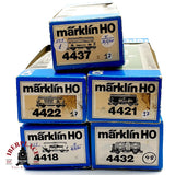 ♻️ 5x Märklin vagones cerveceros Pilsener Bit Burger Pils DB H0 escala 1:87 A28