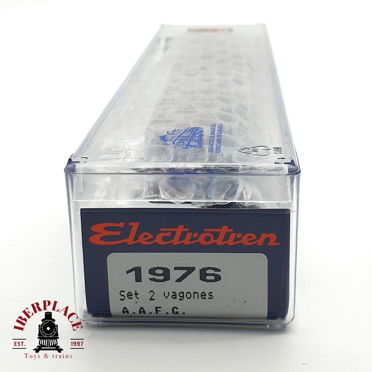 ♻️ DC Electrotren 1976 dos vagones General carbones RENFE RN H0 escala 1:87 A28
