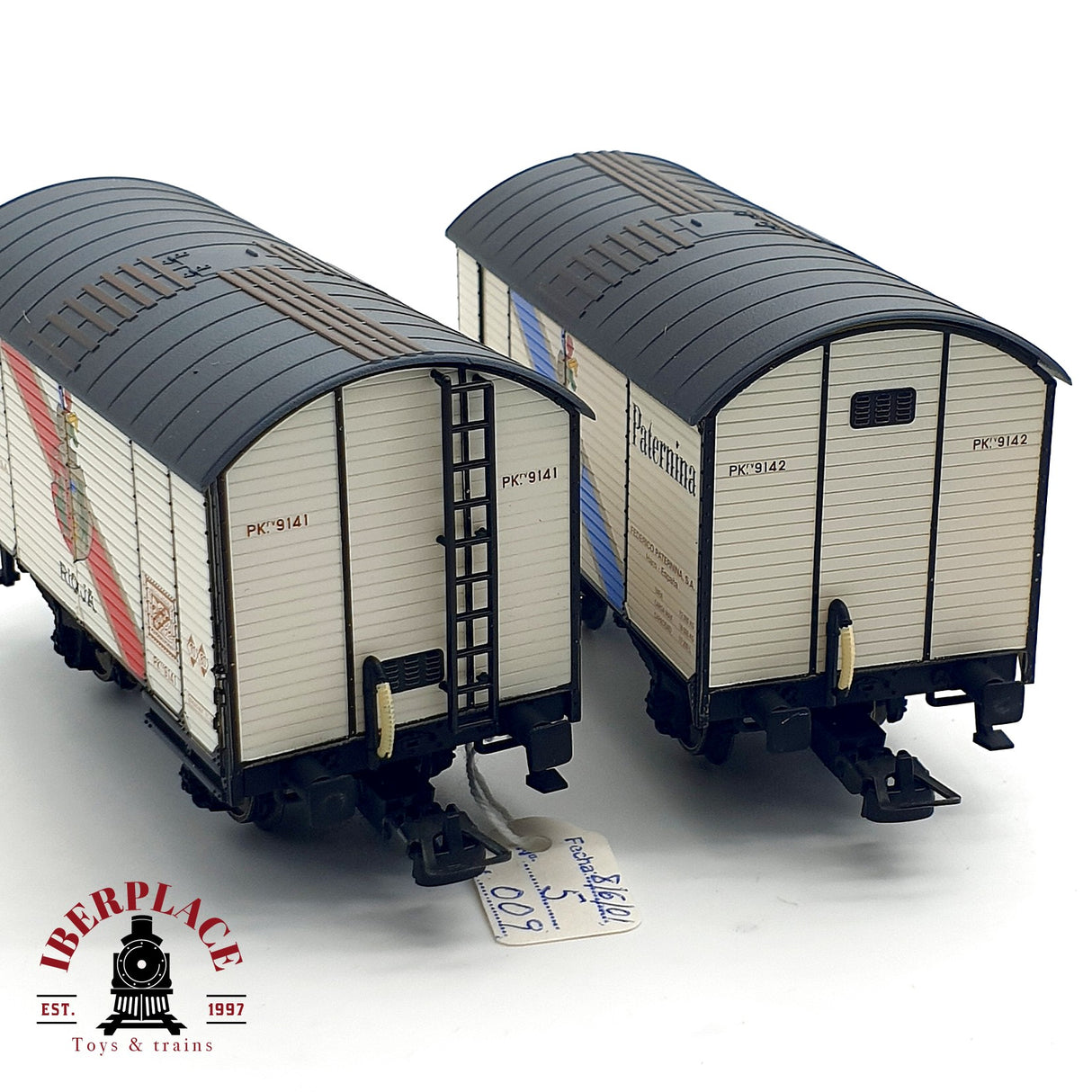 ♻️ DC Electrotren Matey 009 dos vagones cuba Paternina RENFE RN H0 escala 1:87 A28