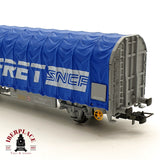 ♻️ DC Electrotren 1535K vagón de lona Fret SNCF K70 H0 escala 1:87 A28