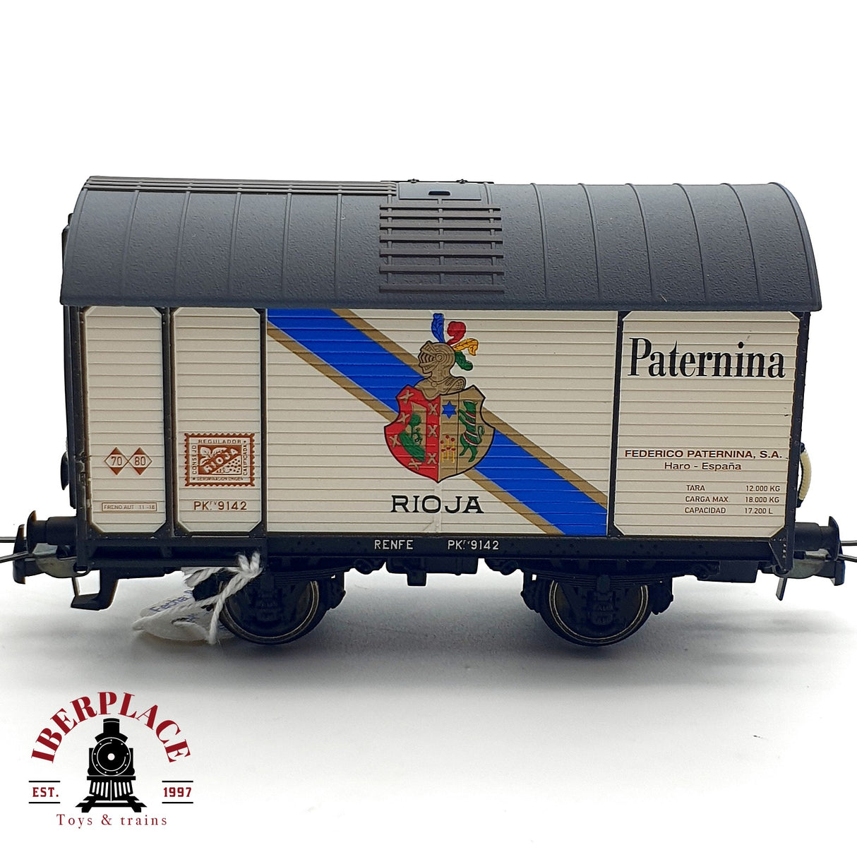 ♻️ DC Electrotren Matey 009 dos vagones cuba Paternina RENFE RN H0 escala 1:87 A28