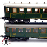 ♻️ 4x Märklin  4135 vagones pasajeros K.Bay.Sts.B Clase 3 H0 escala 1:87 A28