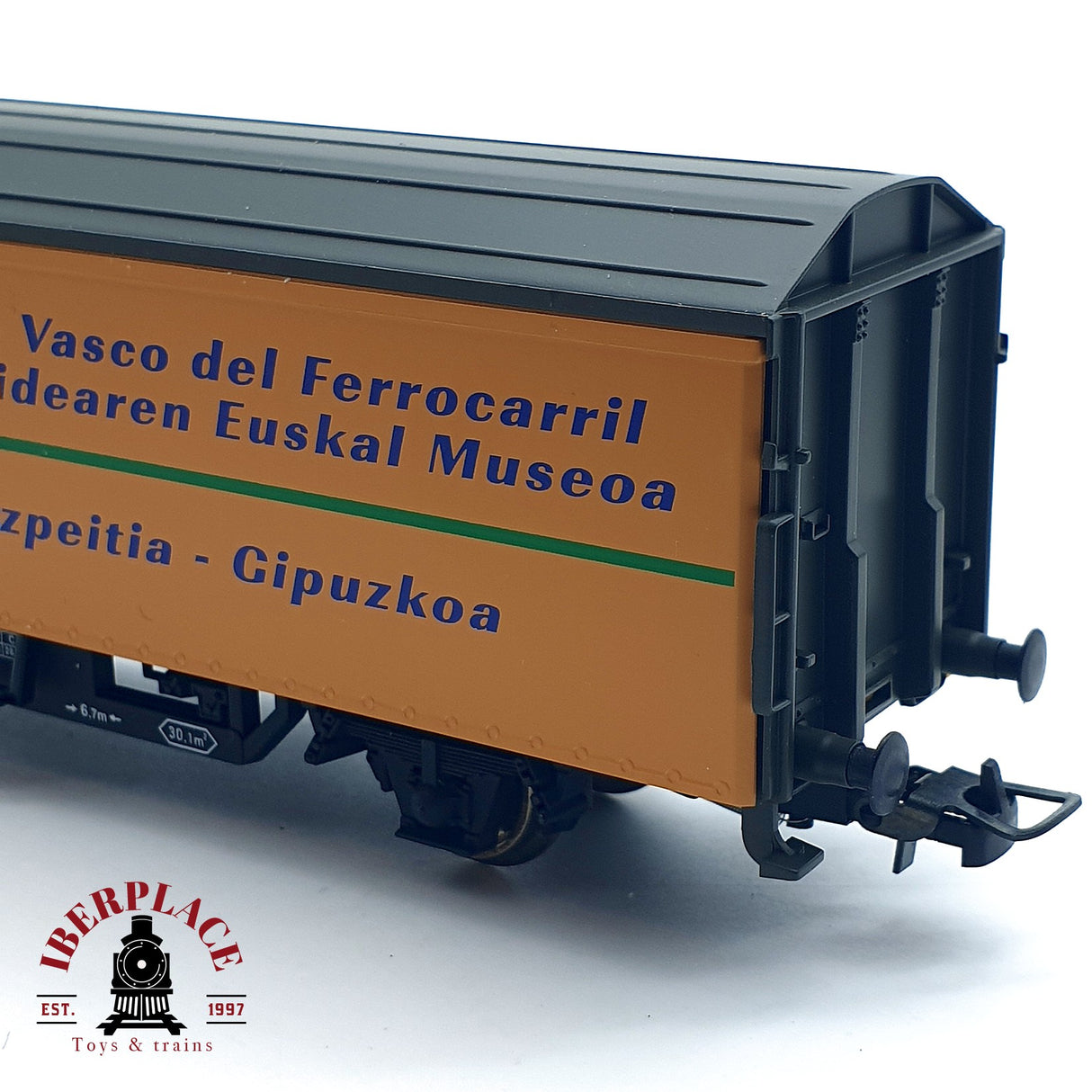 ♻️ DC Electrotren 1533K vagón 75 aniversario FC del Urola H0 escala 1:87 A28