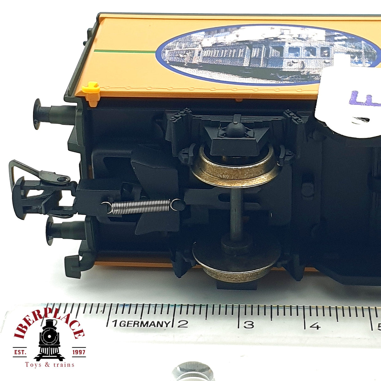 ♻️ DC Electrotren 1533K vagón 75 aniversario FC del Urola H0 escala 1:87 A28