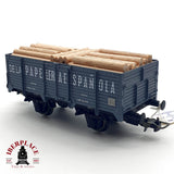 ♻️ DC Electrotren 1968 vagón de bordes papelera española A.A.F.G H0 escala 1:87 A28