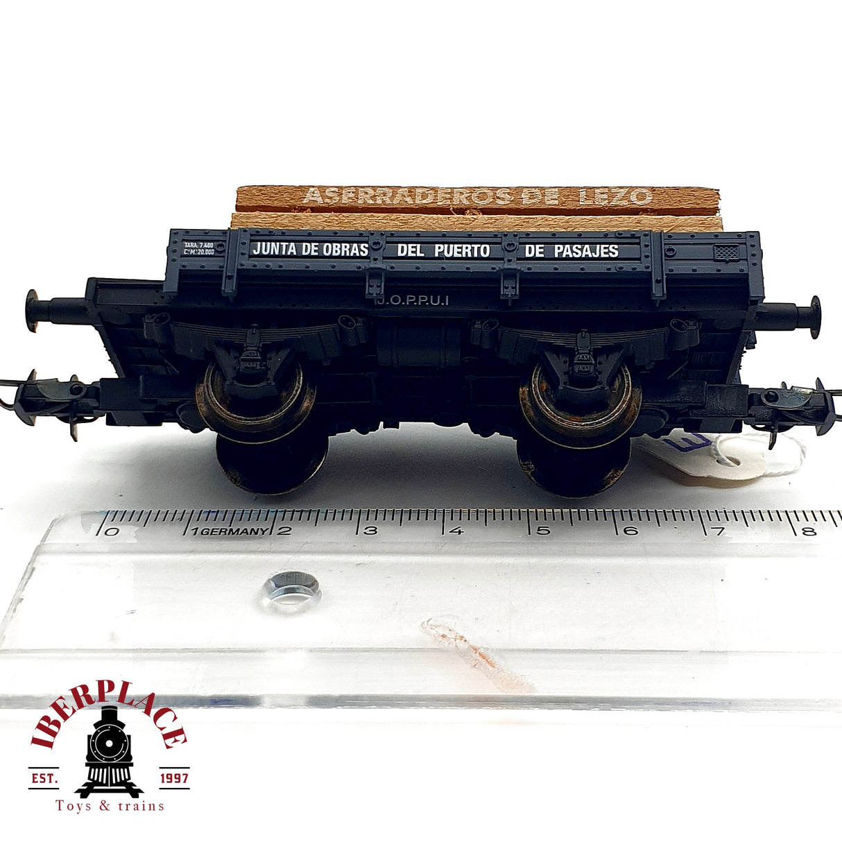 ♻️ DC Electrotren 1948 vagón puerto de pasajes A.A.F.G RENFE H0 escala 1:87 A28