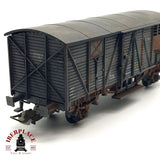 ♻️ DC KTrain 0703-C vagón cerrado con balconcillo envejecido RENFE H0 escala 1:87 A28