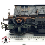 ♻️ DC KTrain 0703-C vagón cerrado con balconcillo envejecido RENFE H0 escala 1:87 A28