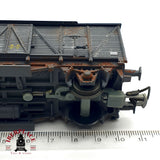 ♻️ DC KTrain 0703-C vagón cerrado con balconcillo envejecido RENFE H0 escala 1:87 A28