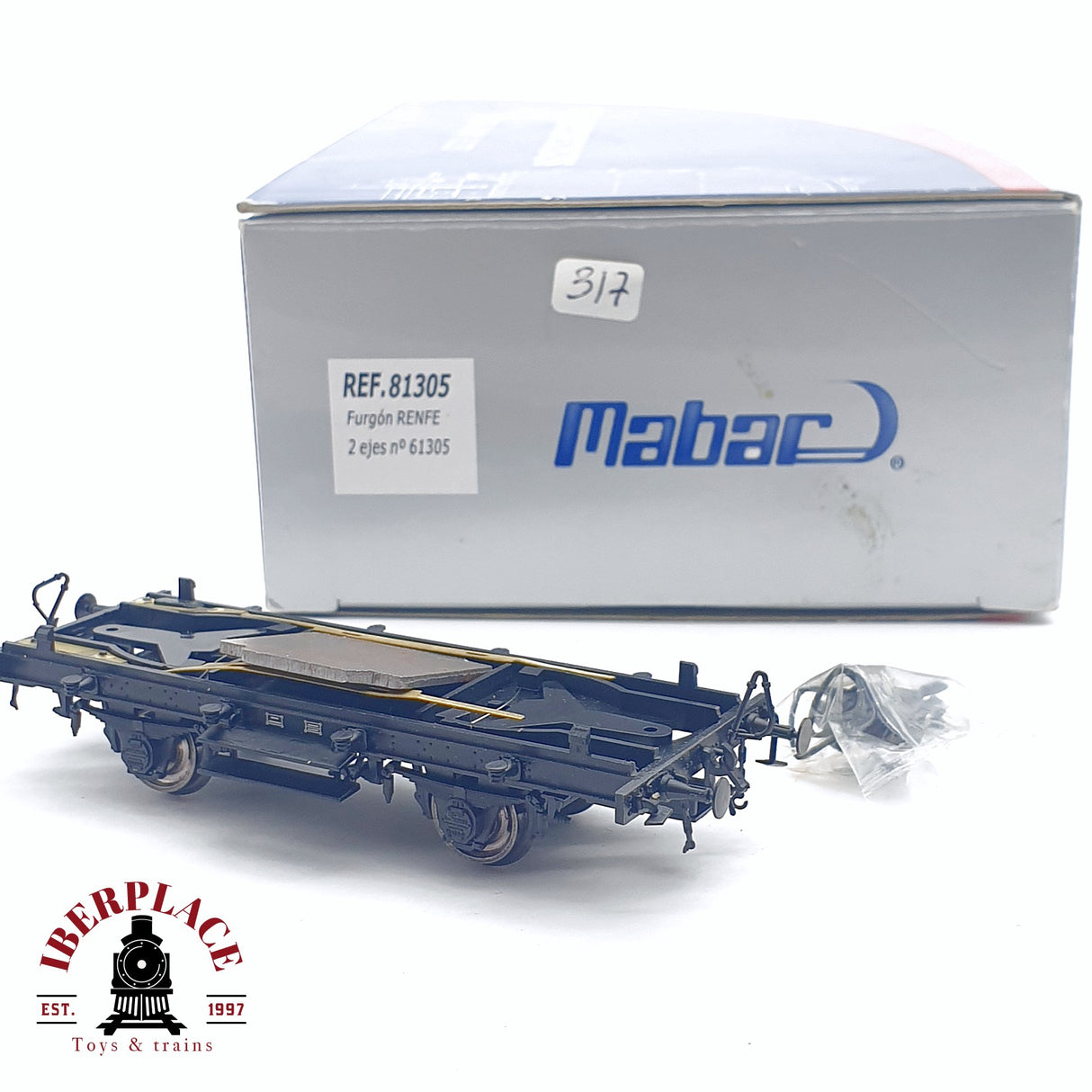 🆕 Mabar 💡 - 81305 Chasis completo Furgón DV con caja H0 escala 1:87