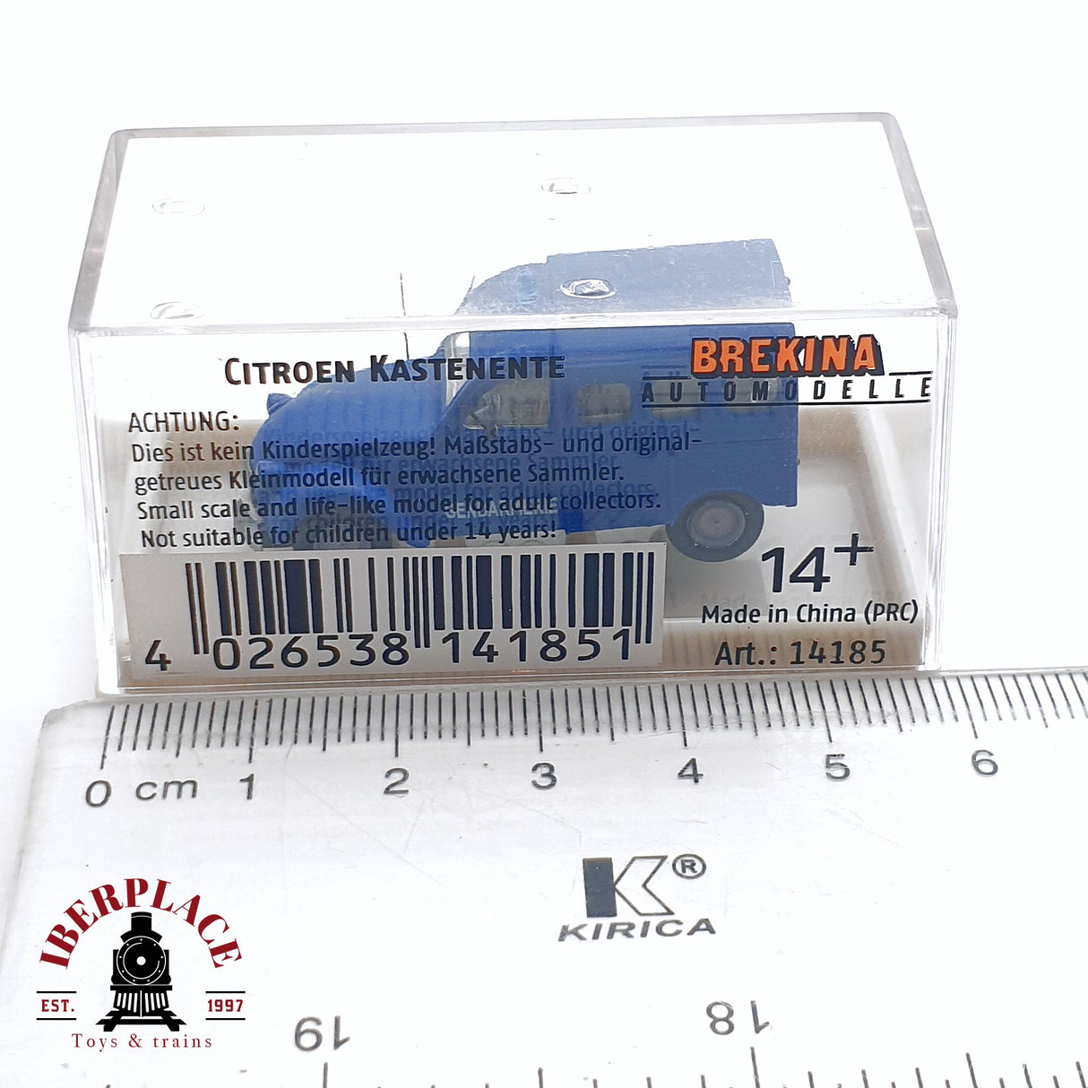 🆕 BREKINA - 14185 Citroën 2CV de la Gendarmería francesa Serie limitada 2022 Nuevo con caja H0 escala 1:87