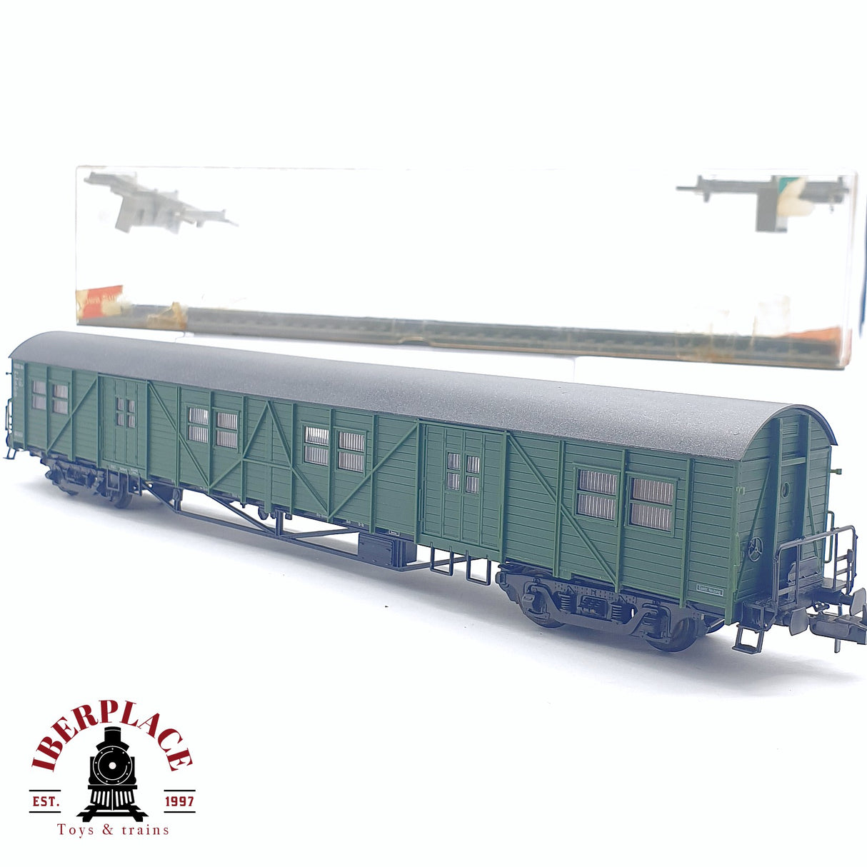 ♻️ 2da mano - Röwa Furgón bogies DB modelo años 90  H0 escala 1:87