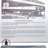 🆕 Mabar - 81403 Set de vagones plataforma MM borde bajo RENFE carga de coches con lona H0 escala 1:87