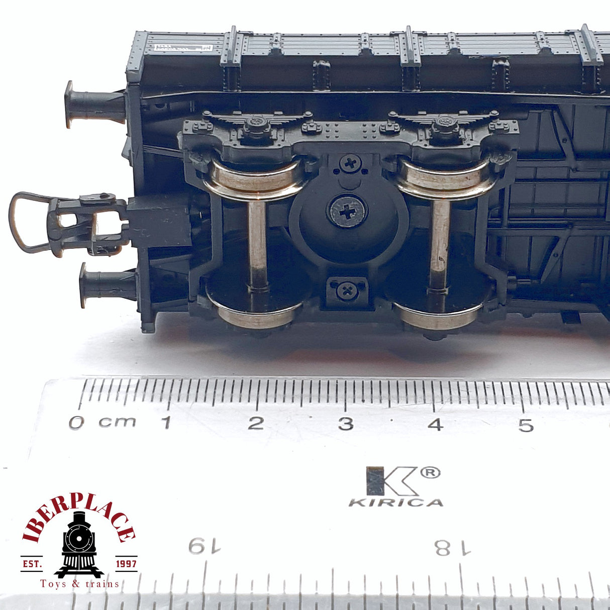 🆕 Mabar - 81400 Set de vagones plataforma MM borde bajo RENFE H0 escala 1:87