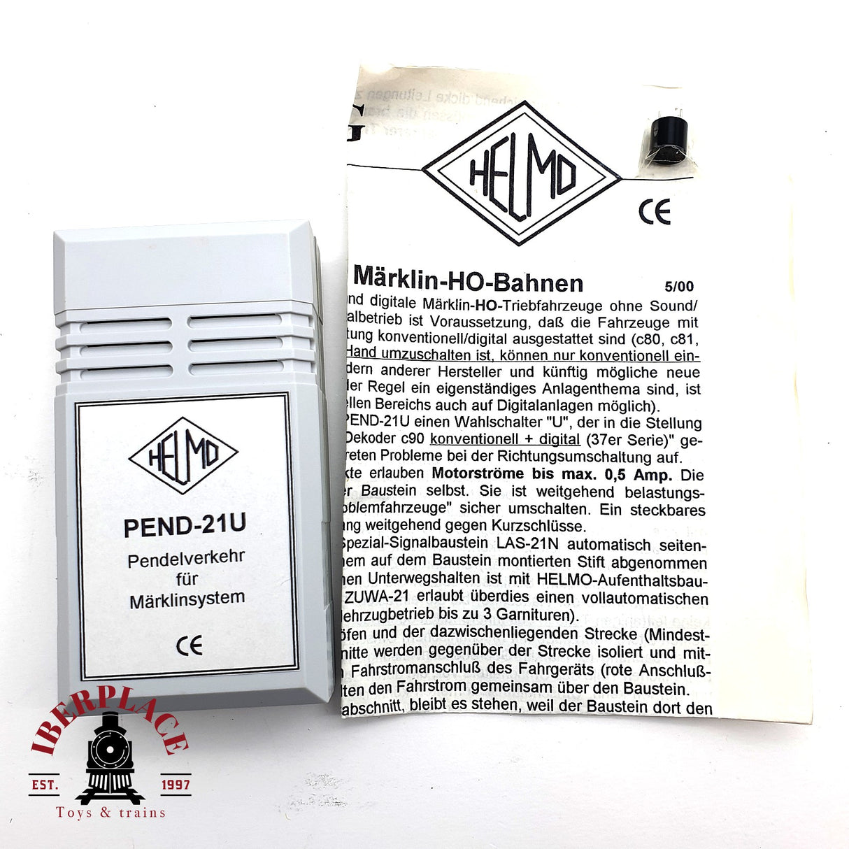 ♻️ 2da mano - Helmo Pend-21U Tráfico pendular para el sistema Märklin H0 escala 1:87 E15