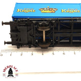 ♻️ 2da mano - DC Roco 47597 vagón contenedor Krone Circus DB H0 escala 1:87 E15
