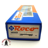 ♻️ 2da mano - DC Roco vagón contenedor Krone Circus DB H0 escala 1:87 E15
