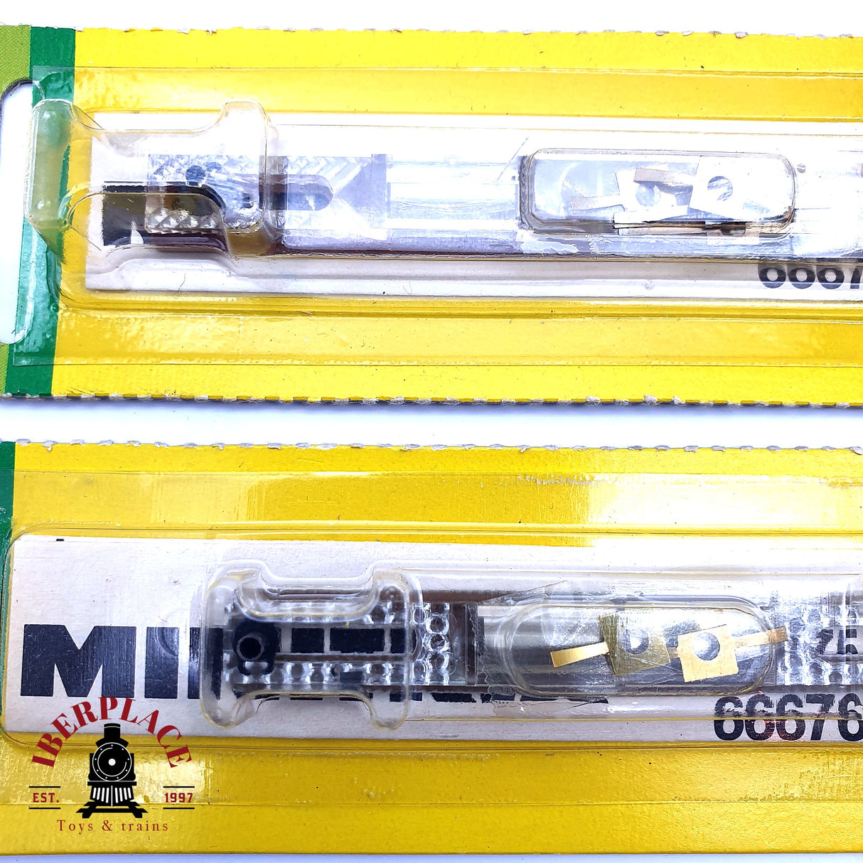 ♻️ 2da mano - 3x Roco Minitrix Iluminación interior para vagones N escala 1:160