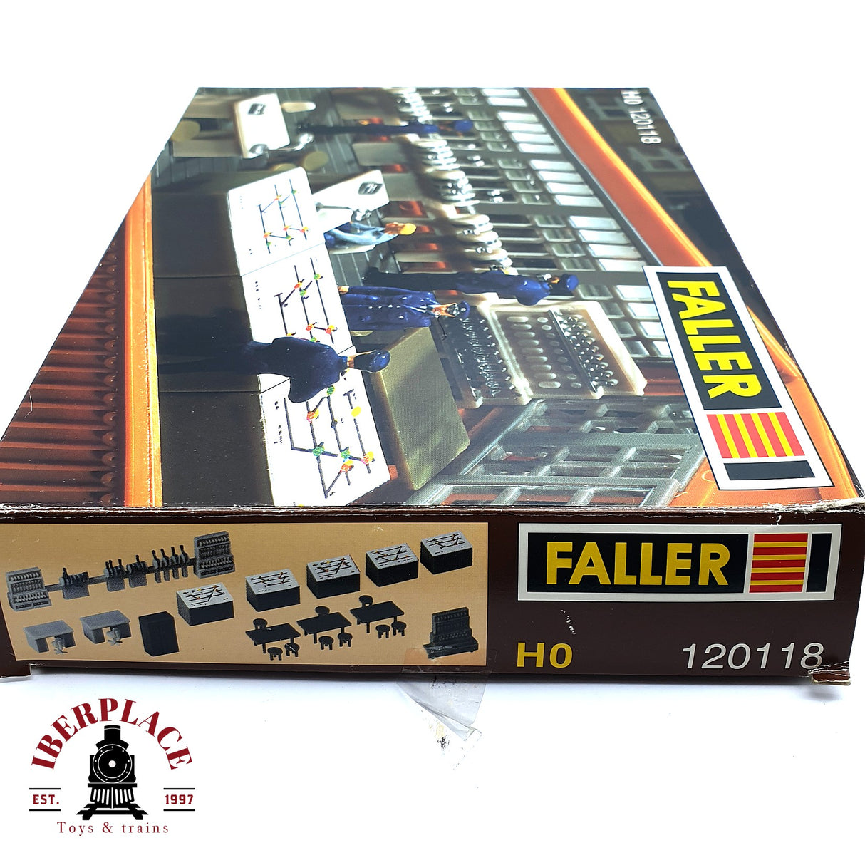♻️ 2da mano -  Faller 120118 Equipamiento interior de la cabina de señalización H0 escala 1:87
