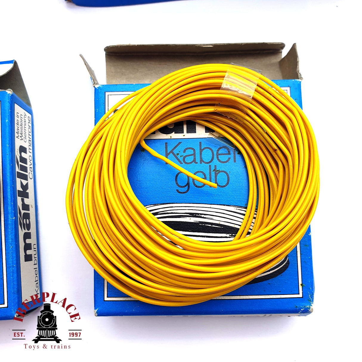 ♻️ 2da mano - Märklin Lote Hilo de catenarias, postes de catenaria y cables H0 escala 1:87 E15